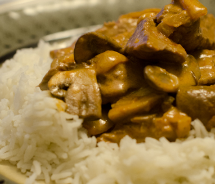 Beef Stroganoff