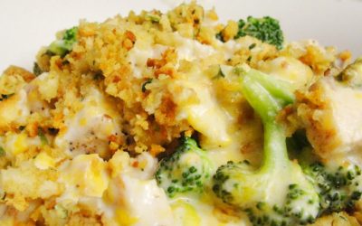 Chicken and broccoli bake